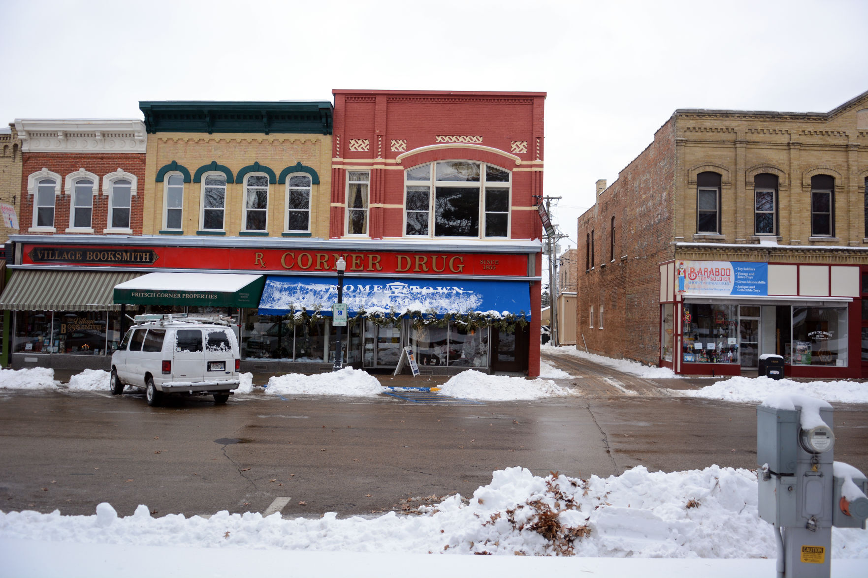 Snowstorm aftermath Dec. 30 in Baraboo, Portage